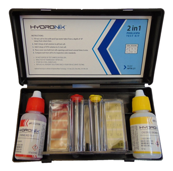Kit Medidor Cloro y PH Hydronix